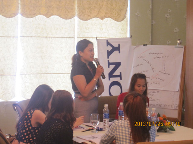 Be-live Our Service Culture - Sony (ngày 25 & 26-07-2013)